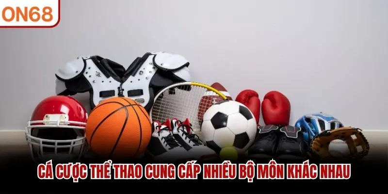 Cá cược thể thao cung cấp nhiều bộ môn khác nhau