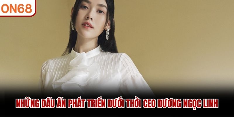 Những dấu ấn phát triển dưới thời CEO Dương Ngọc Linh